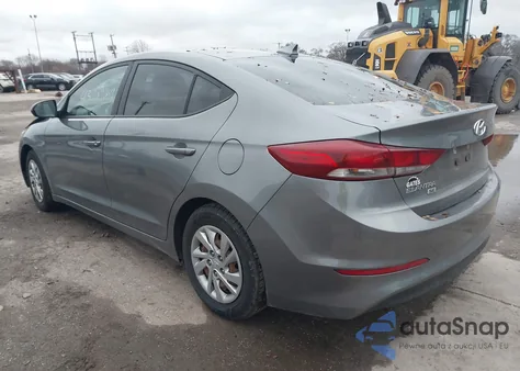2017 Hyundai Elantra Se из США, поврежденный, VIN KMHD74LF7HU117434